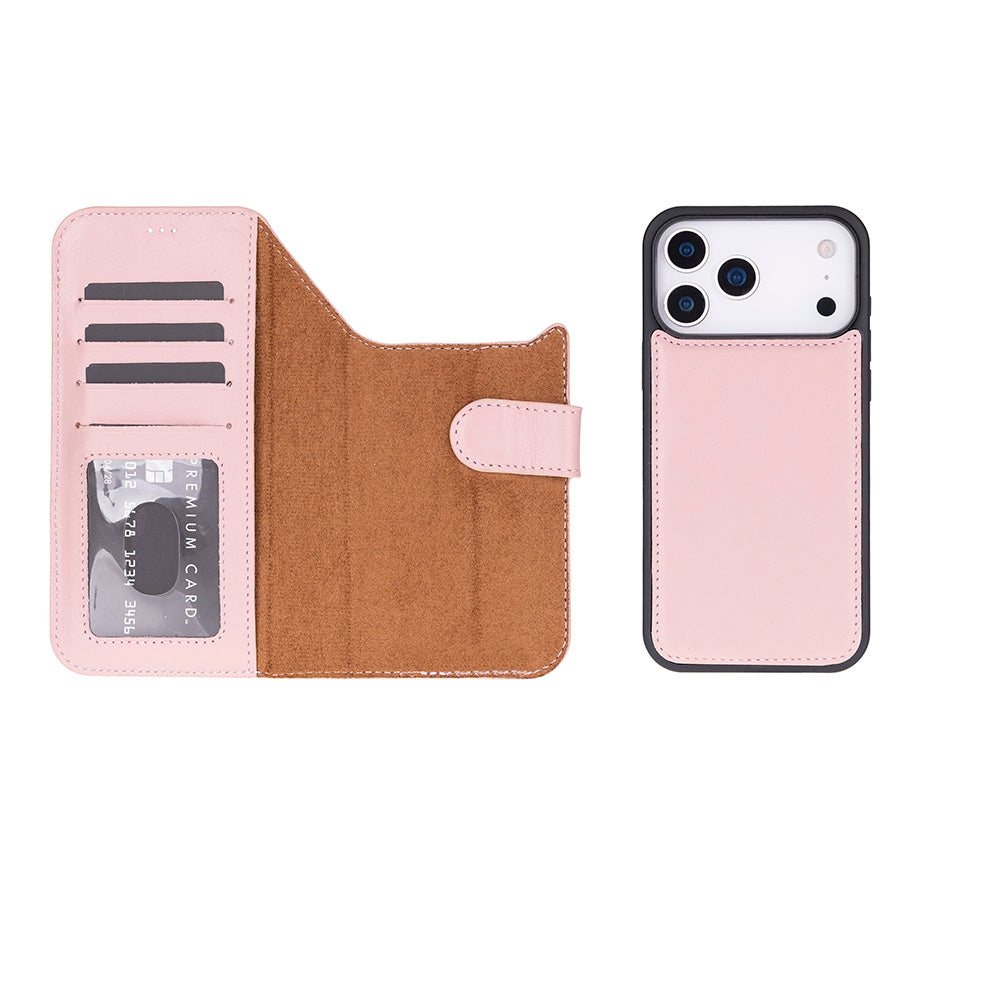 UnBranded Magic iPhone 17 Pro Max Leather Detachable Wallet Case