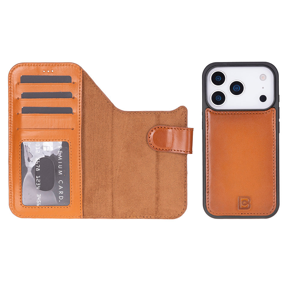 Bouletta Magic iPhone 17 Pro Detachable Leather Wallet Case
