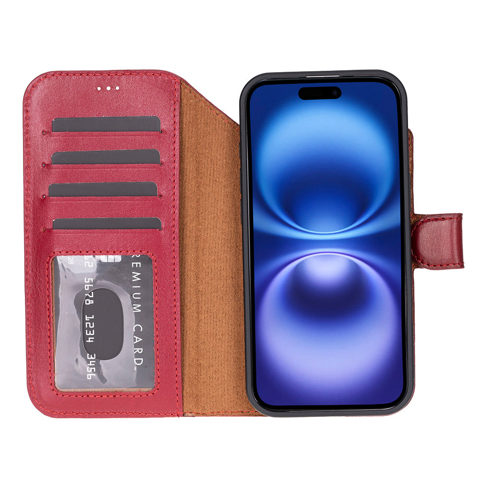 Bouletta Magic iPhone 17 Air Detachable Leather Wallet Case