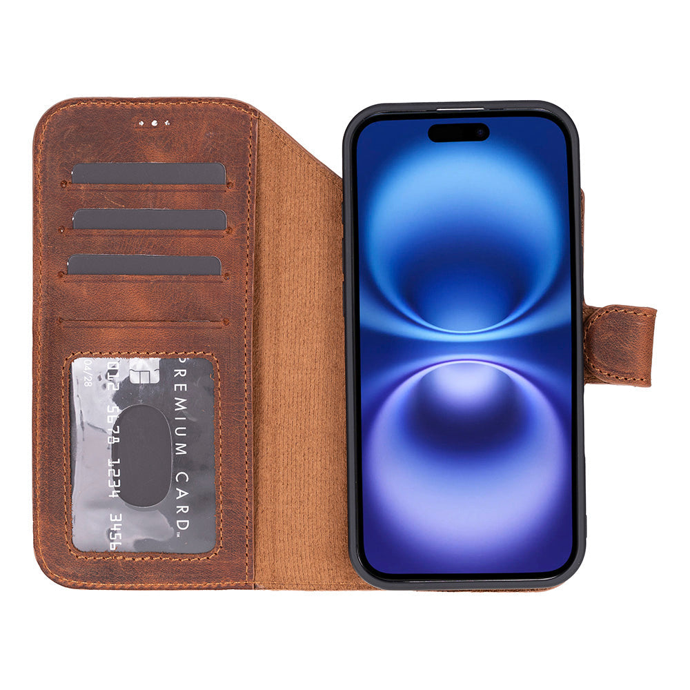 Bouletta Magic iPhone 17 Air Detachable Leather Wallet Case