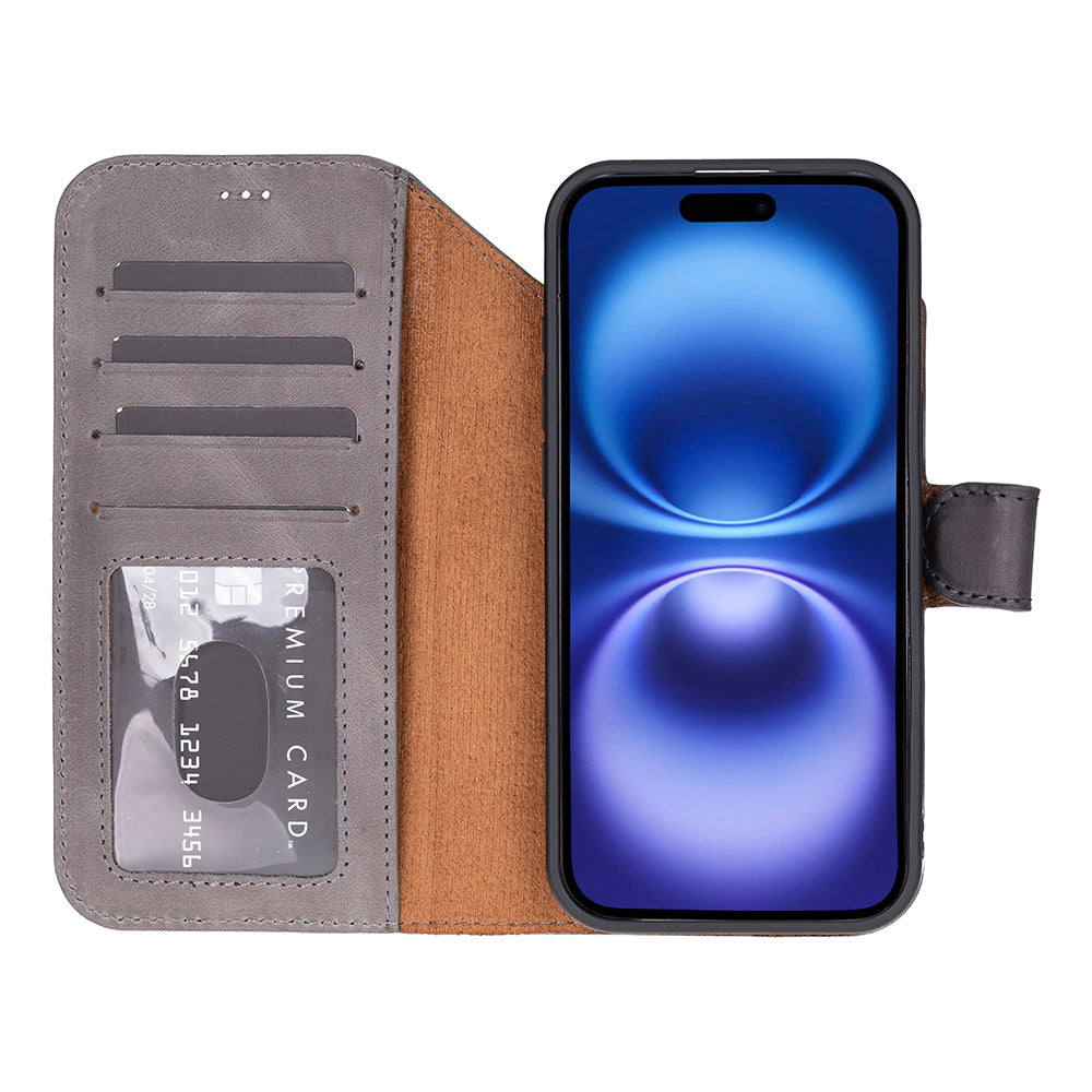Bouletta Magic iPhone 17 Air Detachable Leather Wallet Case