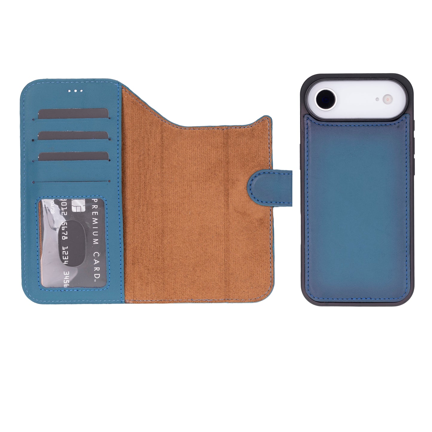 Bouletta Magic iPhone 17 Air Detachable Leather Wallet Case