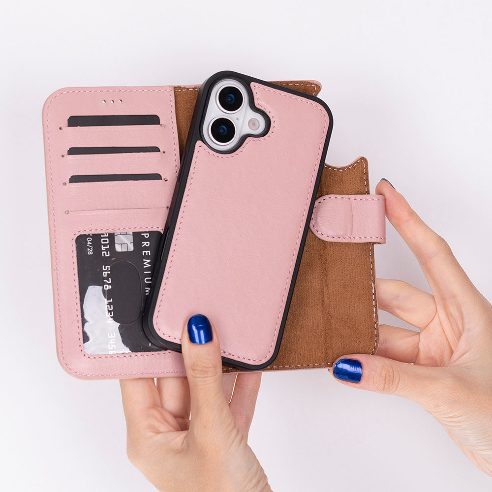 UnBranded Magic iPhone 17 Leather Detachable Wallet Case