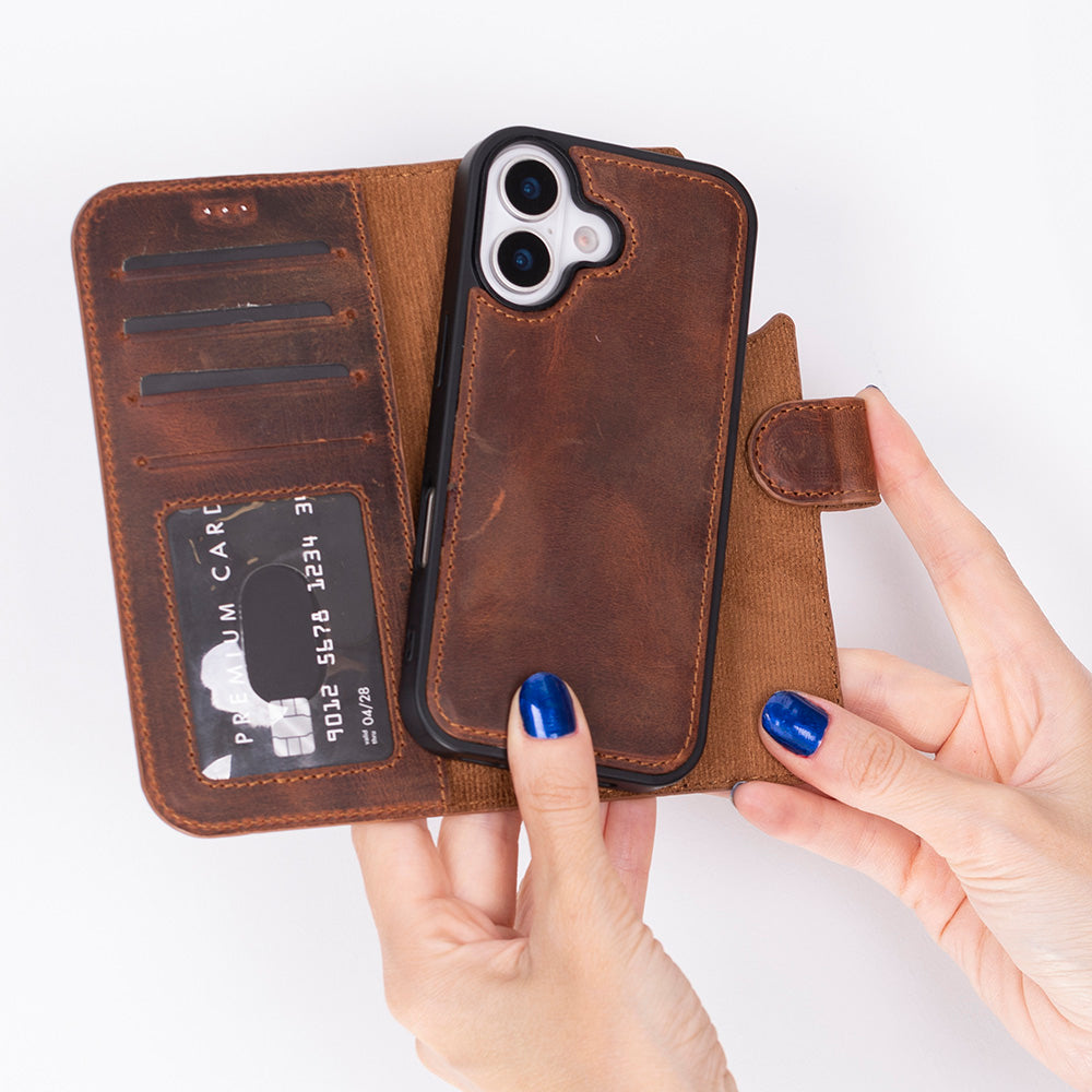 Bouletta Magic iPhone 17 Detachable Leather Wallet Case