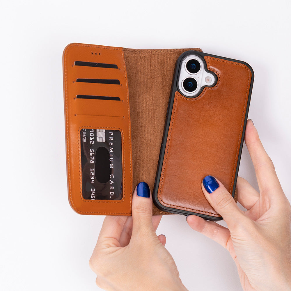 Bouletta Magic iPhone 17 Detachable Leather Wallet Case
