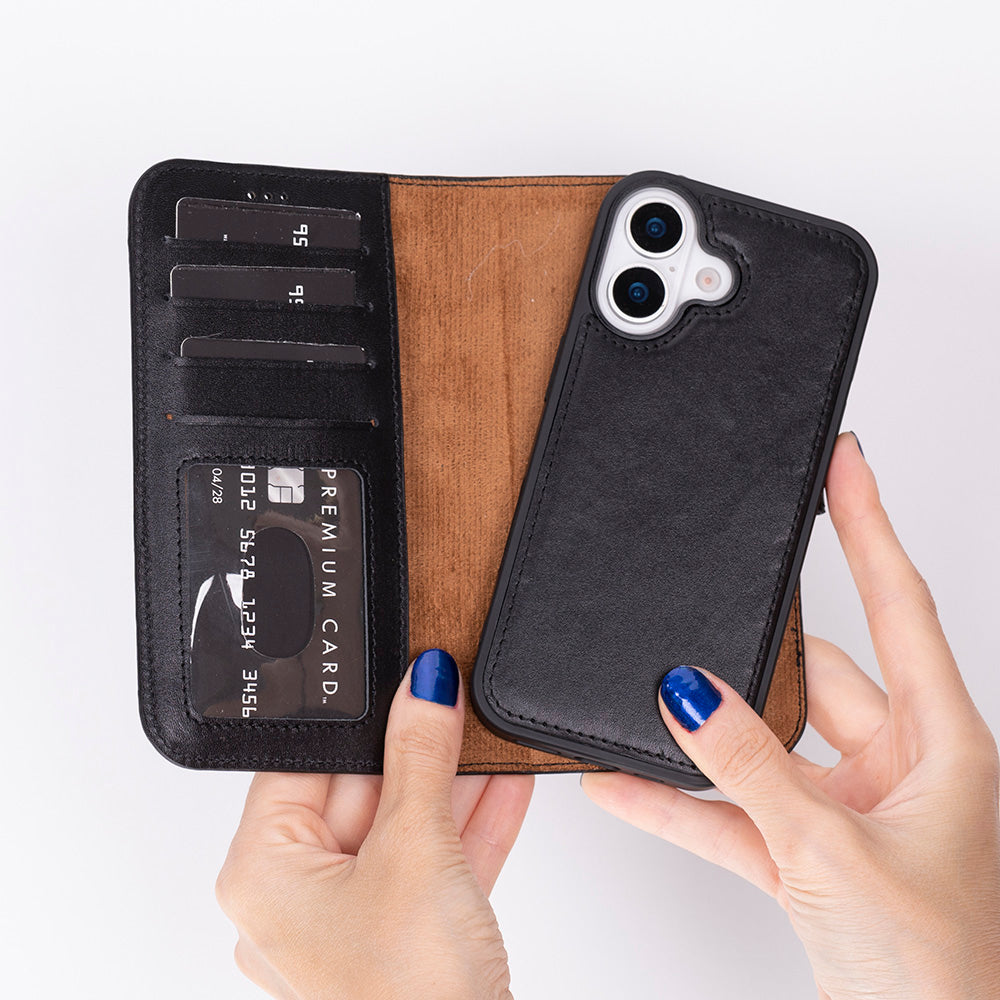 Bouletta Magic iPhone 17 Detachable Leather Wallet Case