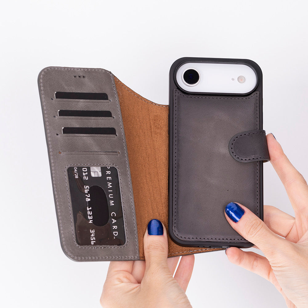 Bouletta Magic iPhone 17 Air Detachable Leather Wallet Case