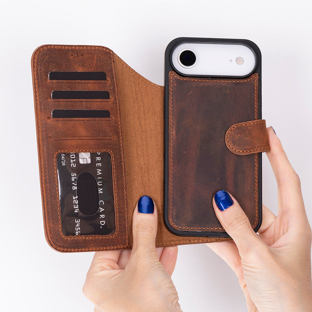 Bouletta Magic iPhone 17 Air Detachable Leather Wallet Case