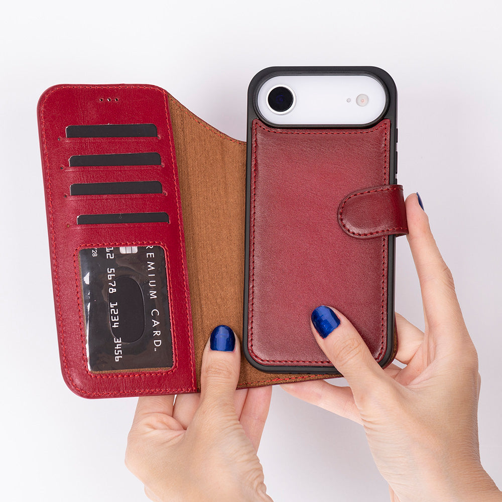 Bouletta Magic iPhone 17 Air Detachable Leather Wallet Case
