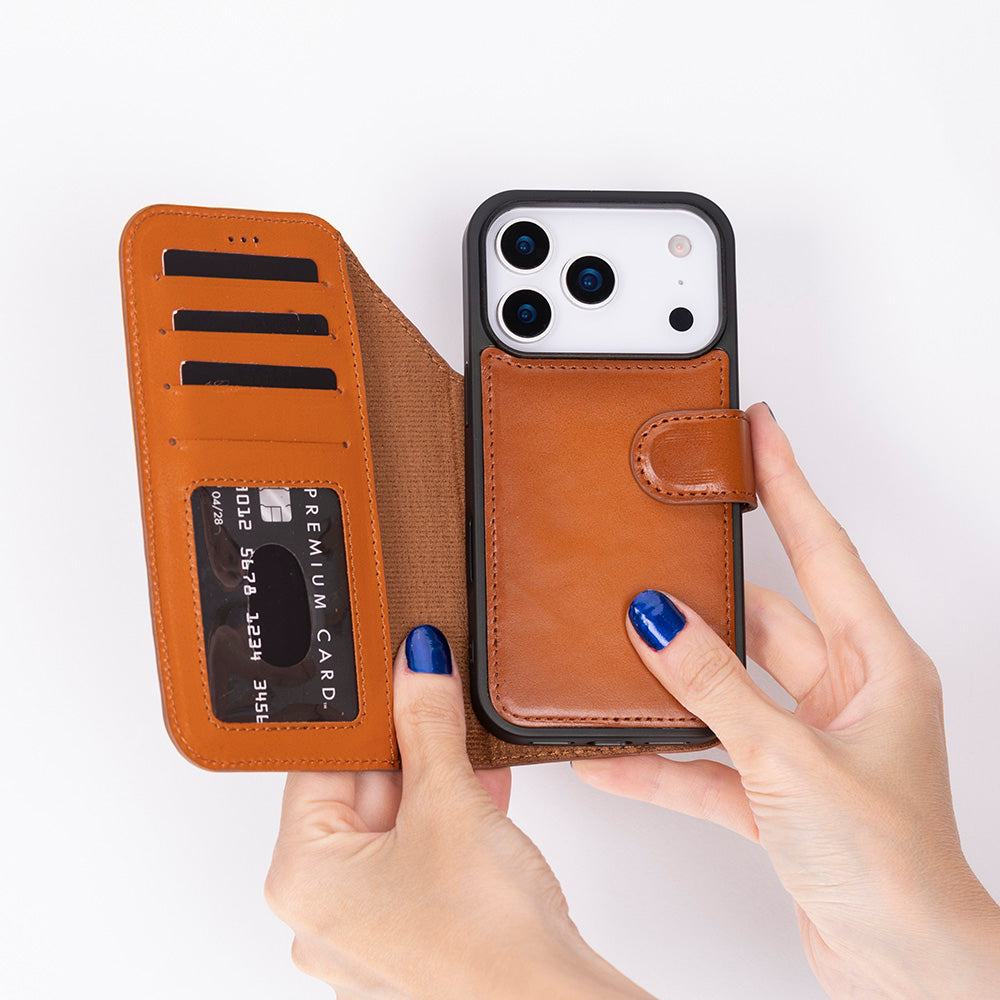 Bouletta Magic iPhone 17 Pro Max Detachable Leather Wallet Case