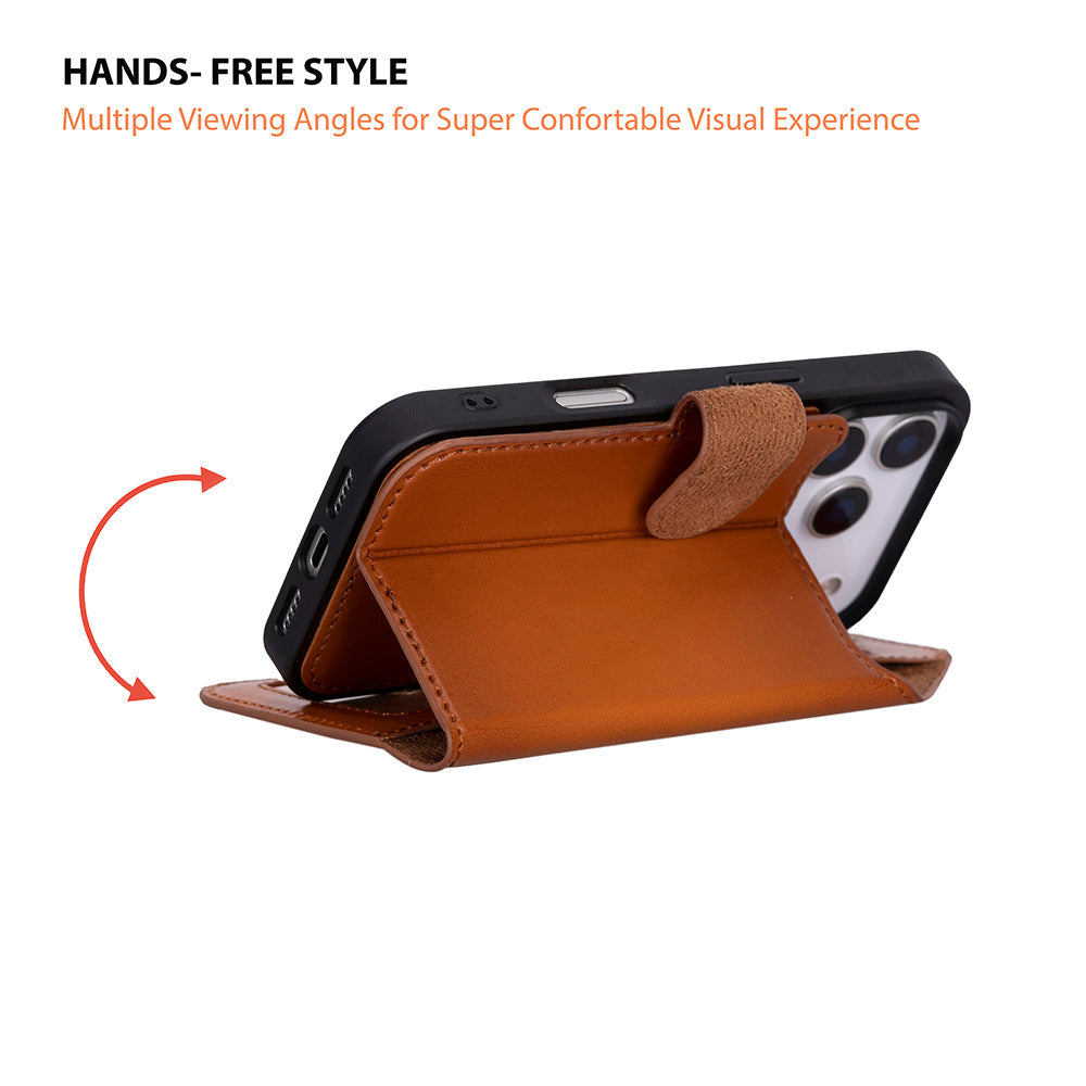 Bouletta Magic iPhone 17 Pro Max Detachable Leather Wallet Case