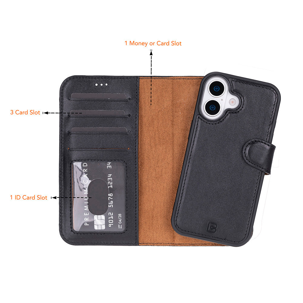 Bouletta Magic iPhone 17 Detachable Leather Wallet Case