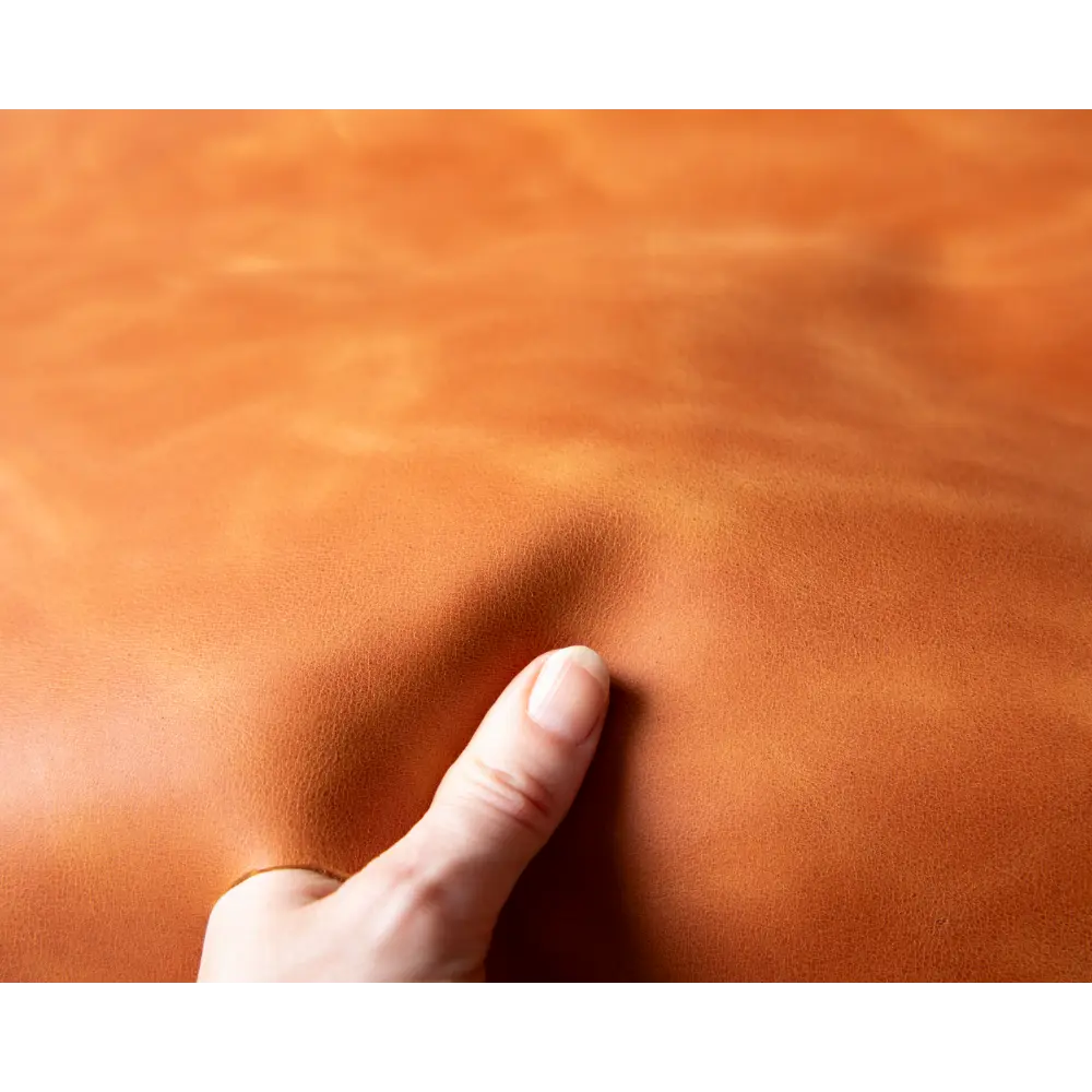 UnBranded Custom Size Genuine Leather Piece - Cut-to-Size Leather Sheet Brown