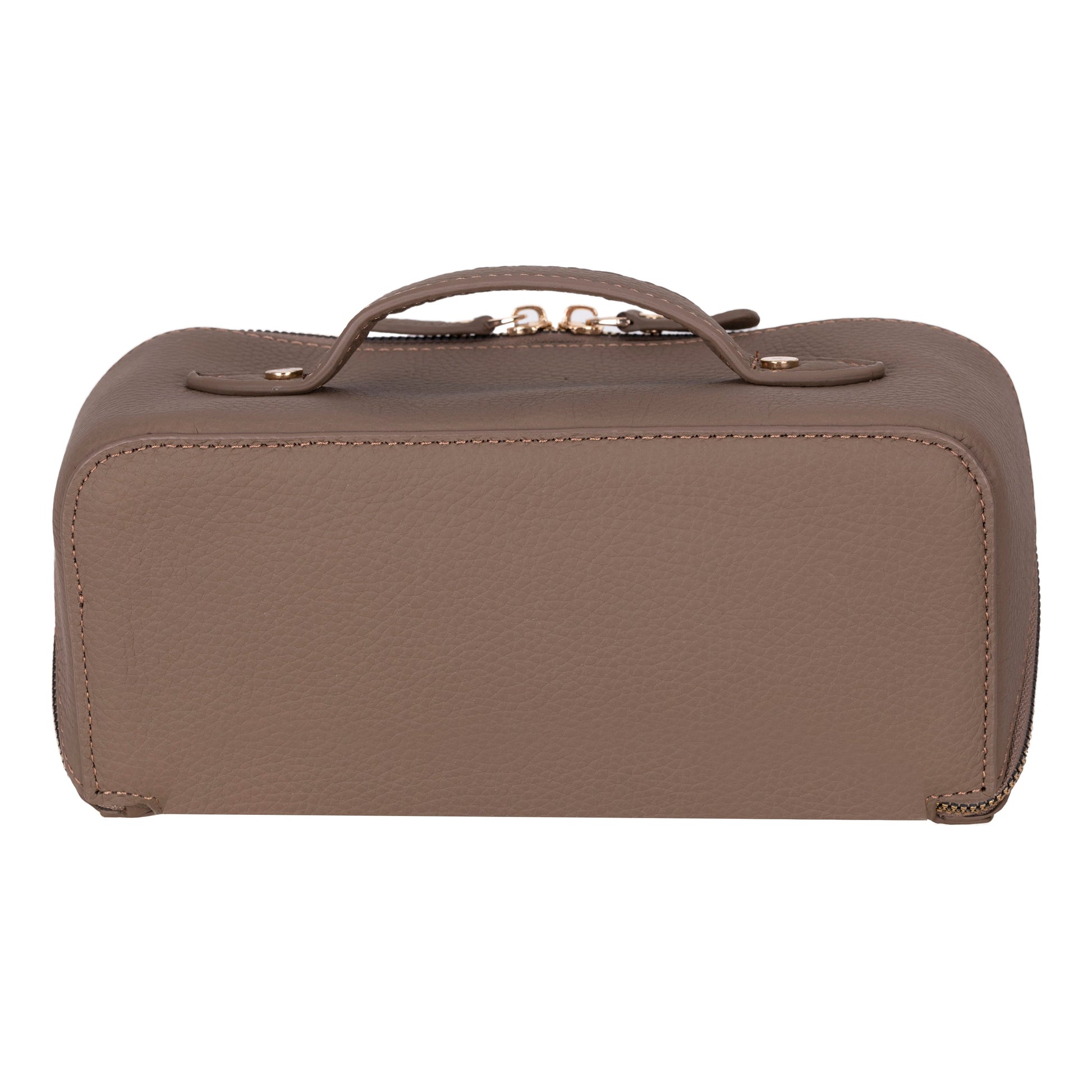 Bayelon Ella Leather Makeup Bag - Versatile Dopp Kit