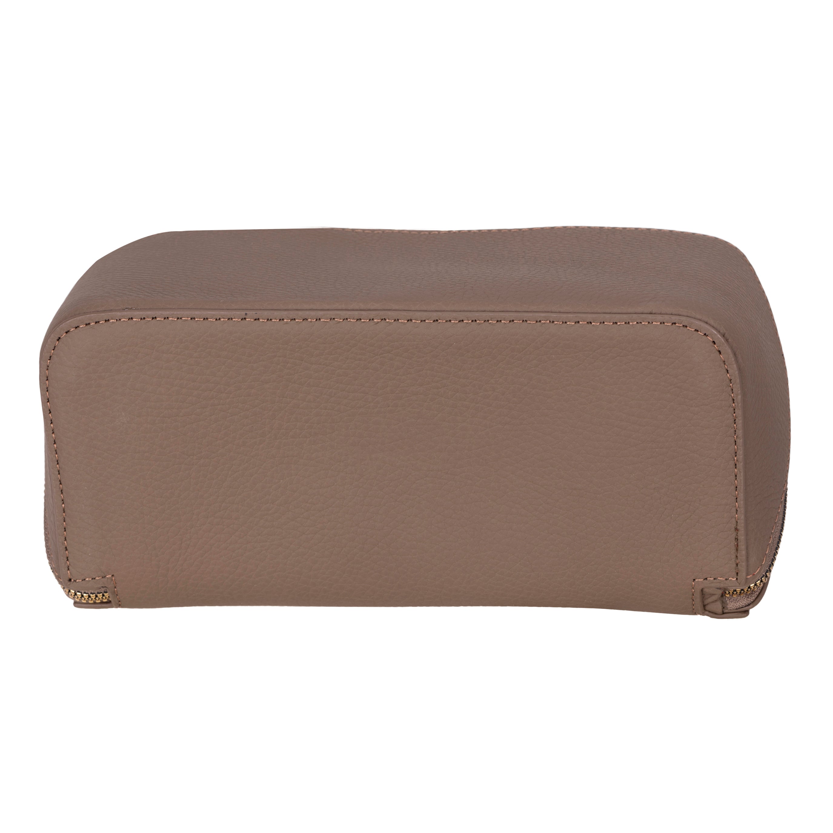 Bayelon Ella Leather Makeup Bag - Versatile Dopp Kit