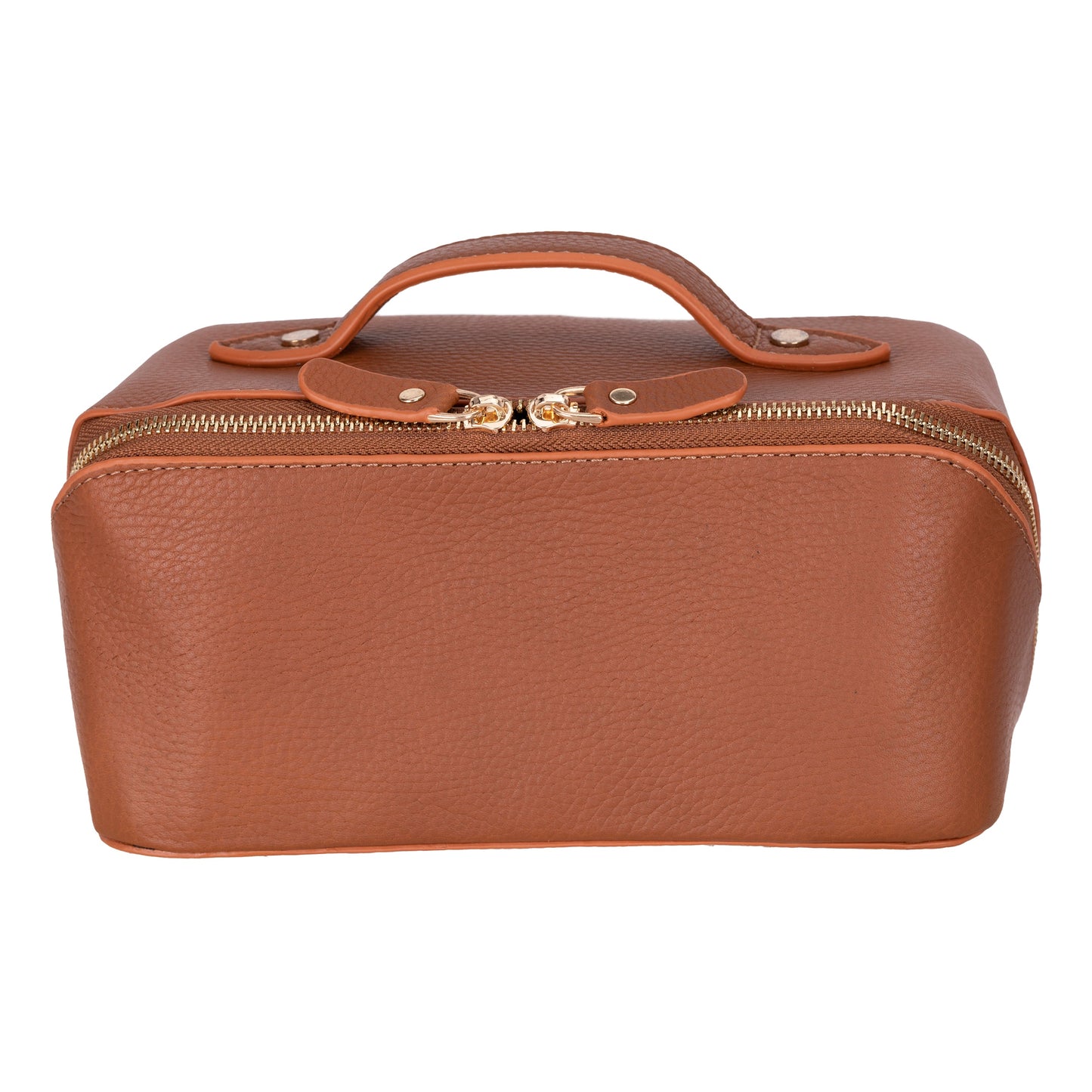 Bayelon Ella Leather Makeup Bag - Versatile Dopp Kit