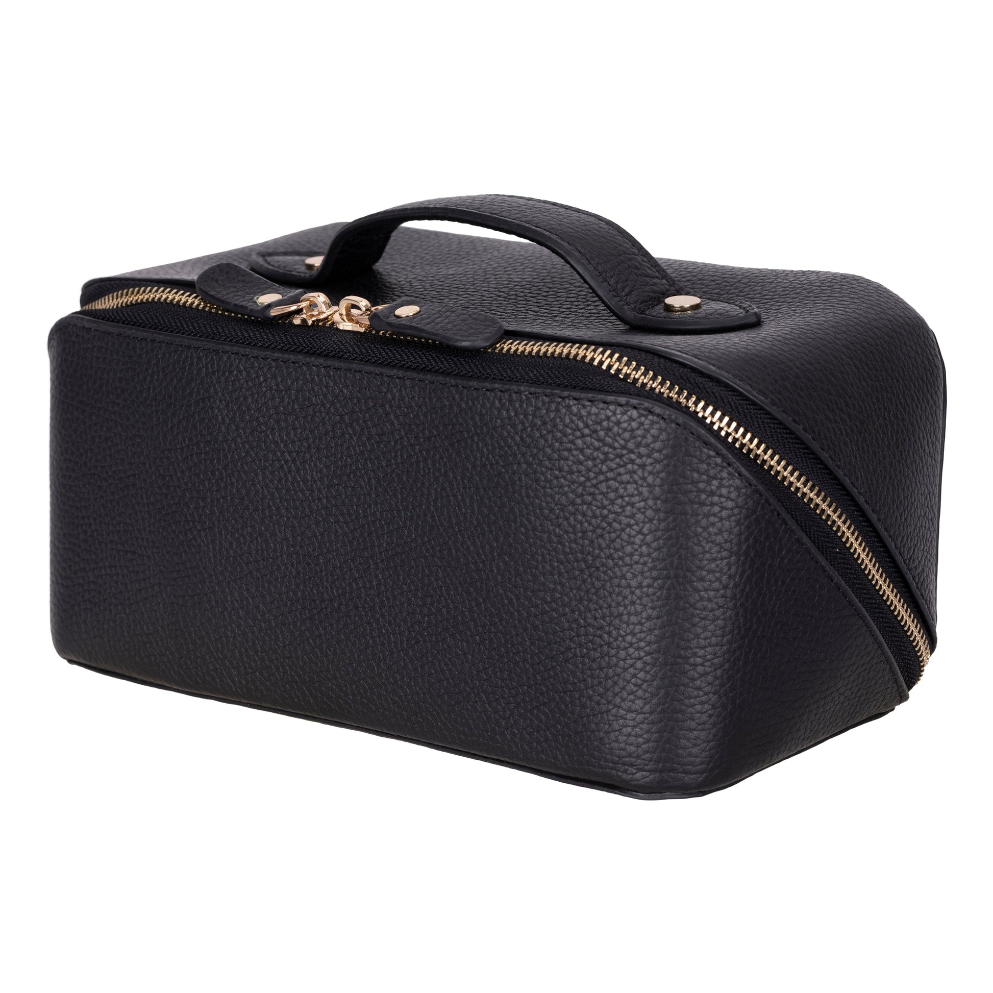 Bayelon Ella Leather Makeup Bag - Versatile Dopp Kit
