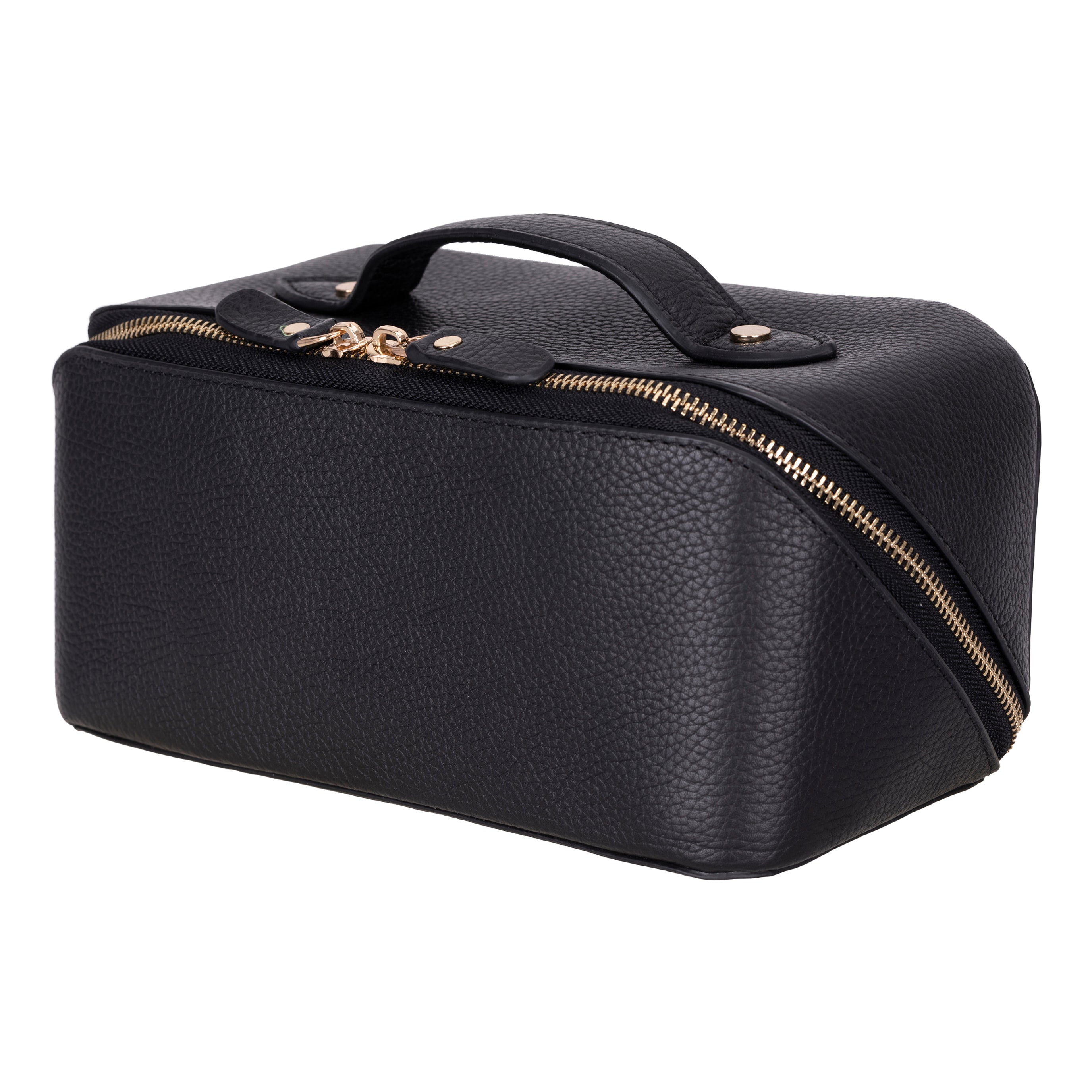 Bayelon Ella Leather Makeup Bag - Versatile Dopp Kit