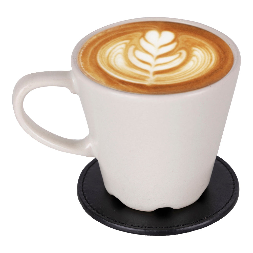 Bouletta Lavion Leather Cup Coaster Set