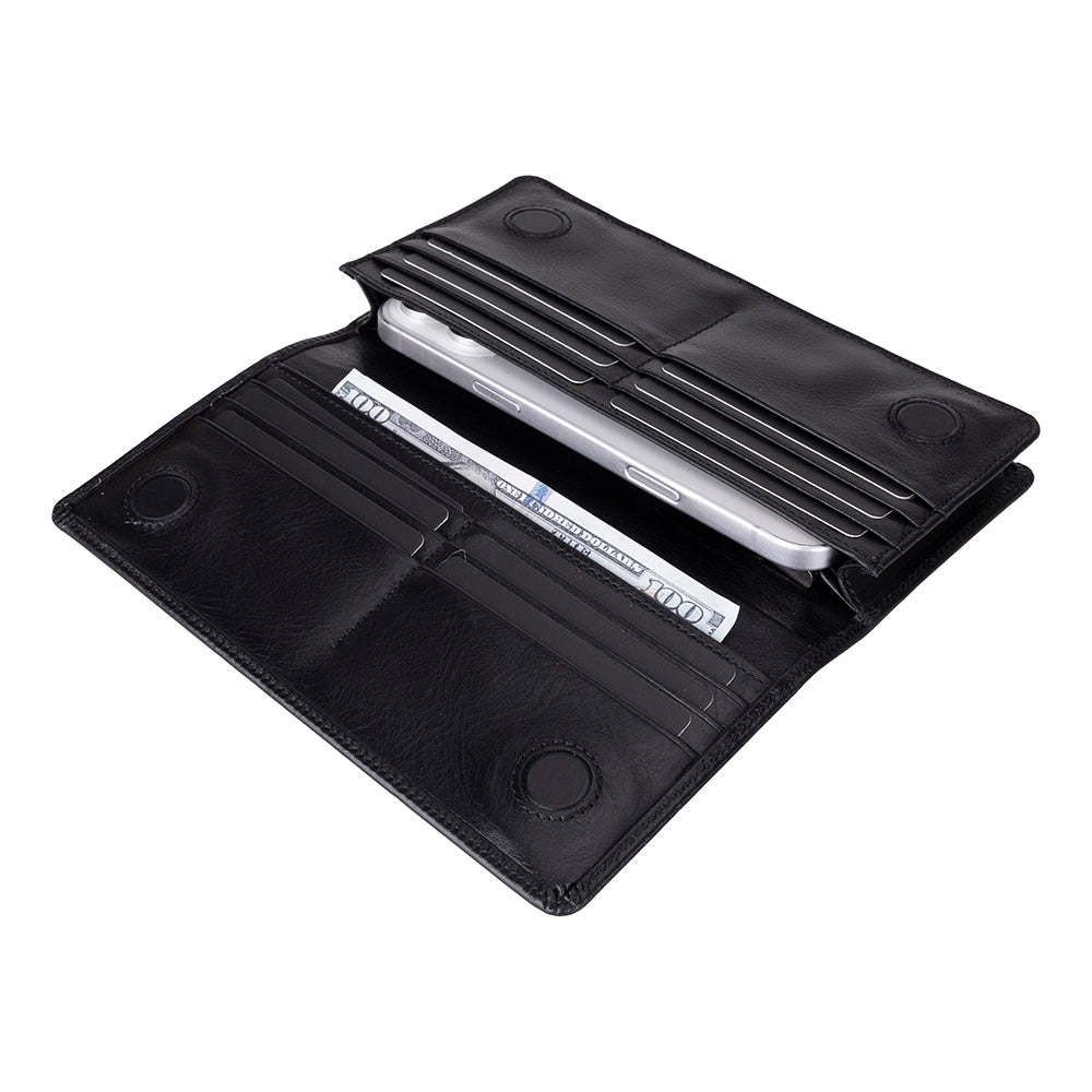 UnBranded Aura Leather Universal Wallet Black