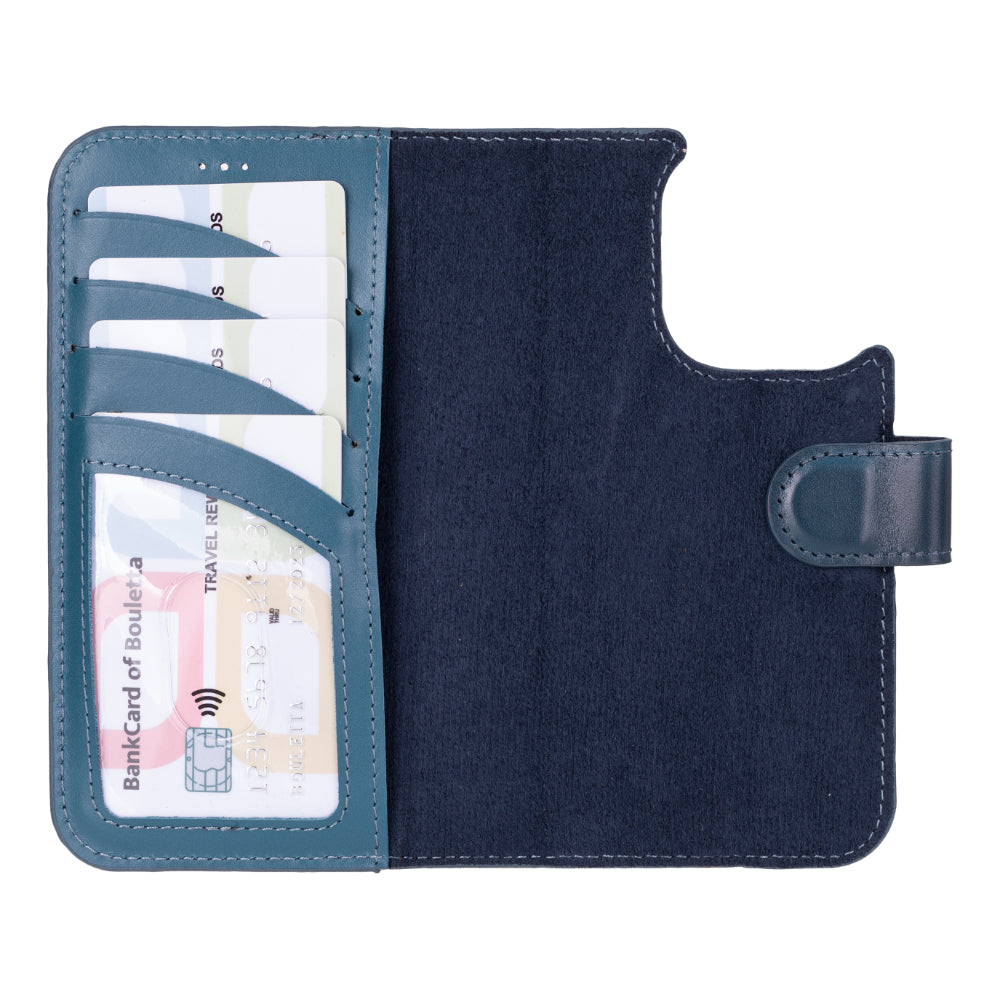 Bayelon Magic iPhone 16 Pro Leather Wallet Case - Stylish & Detachable