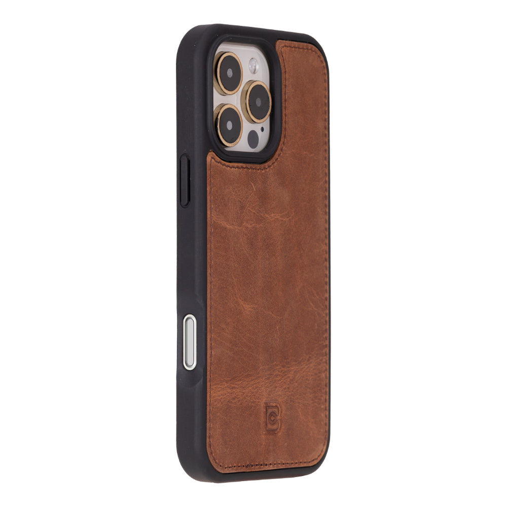 Bayelon Magic iPhone 16 Pro Leather Wallet Case - Stylish & Detachable