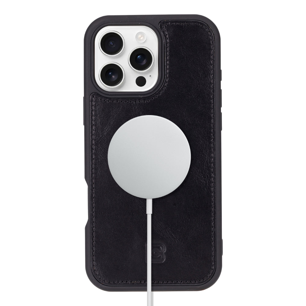 Bayelon Magic iPhone 16 Pro Max Detachable Leather Wallet Case