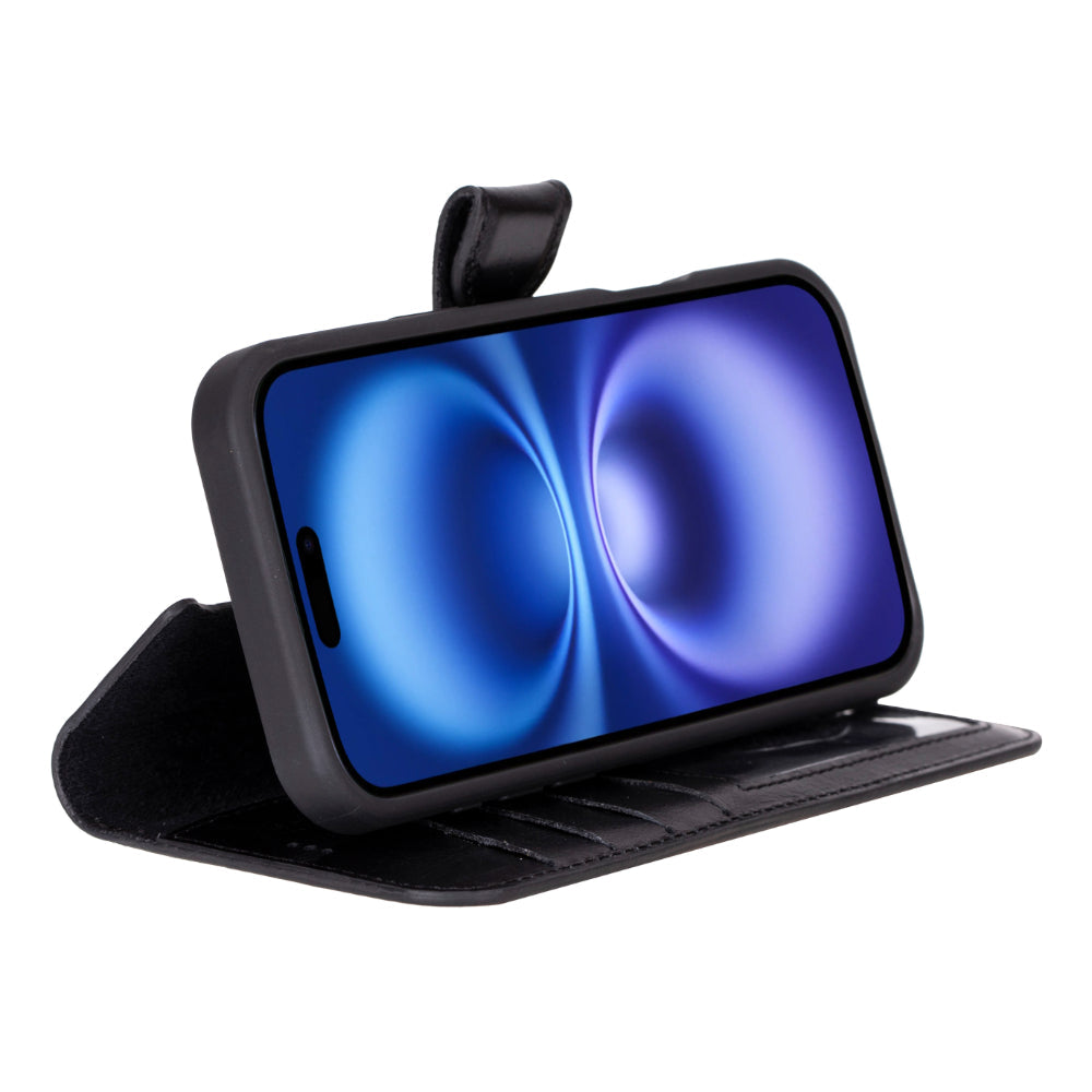 Bayelon Magic iPhone 16 Plus Leather Detachable Wallet Case