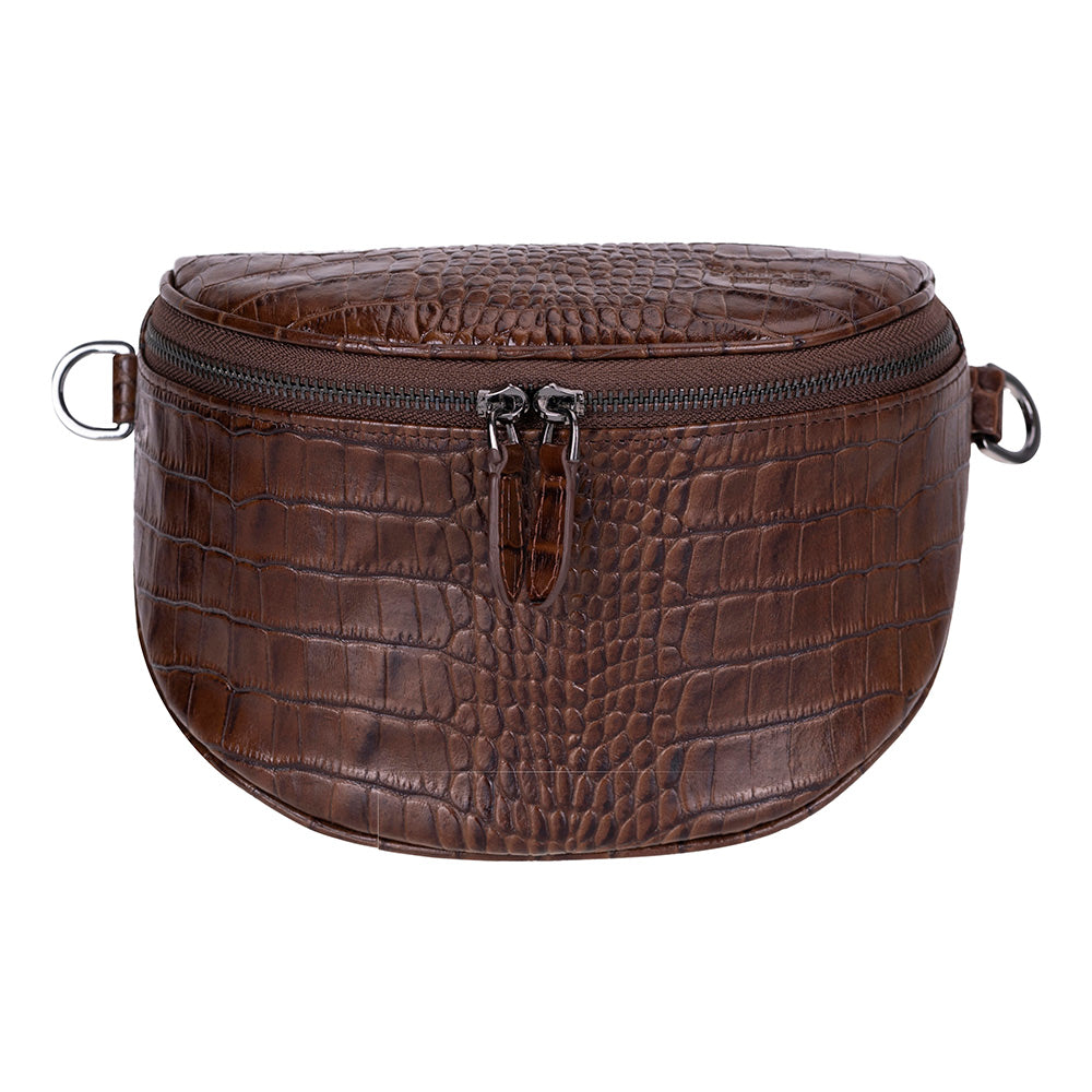 UnBranded Alora Leather Crossbody Bag
