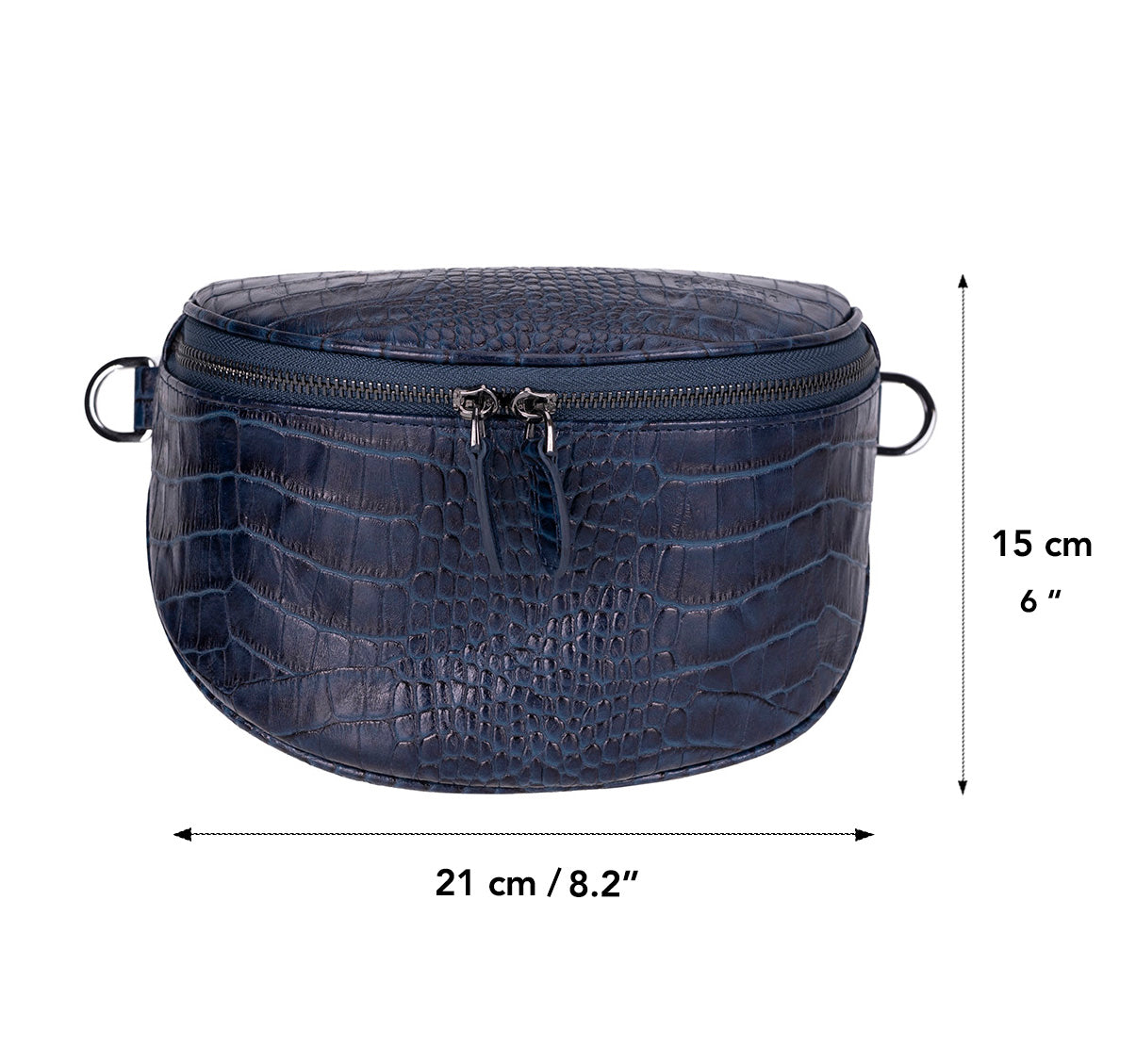 UnBranded Alora Leather Crossbody Bag