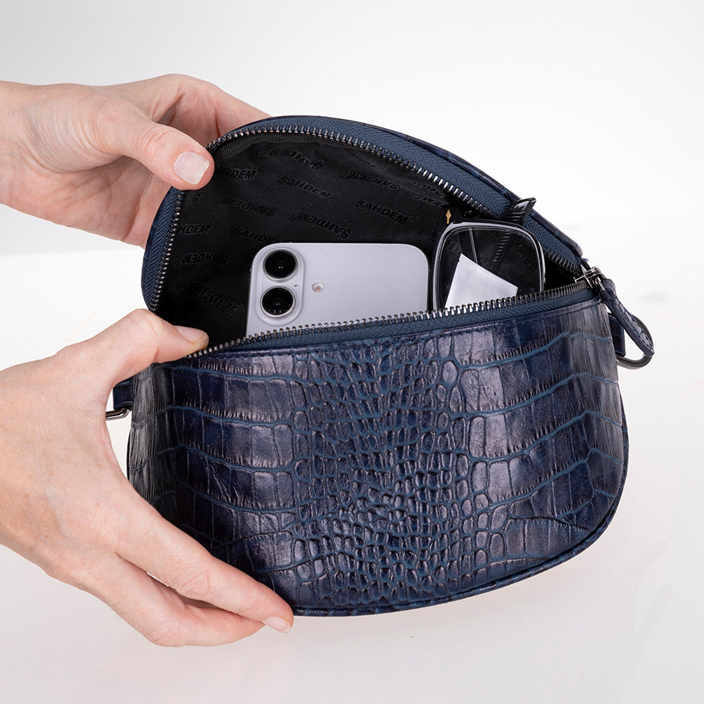 UnBranded Alora Leather Crossbody Bag