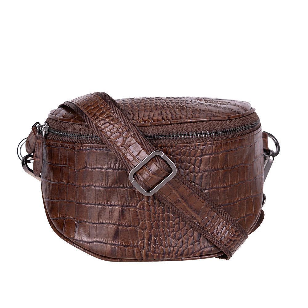 UnBranded Alora Leather Crossbody Bag