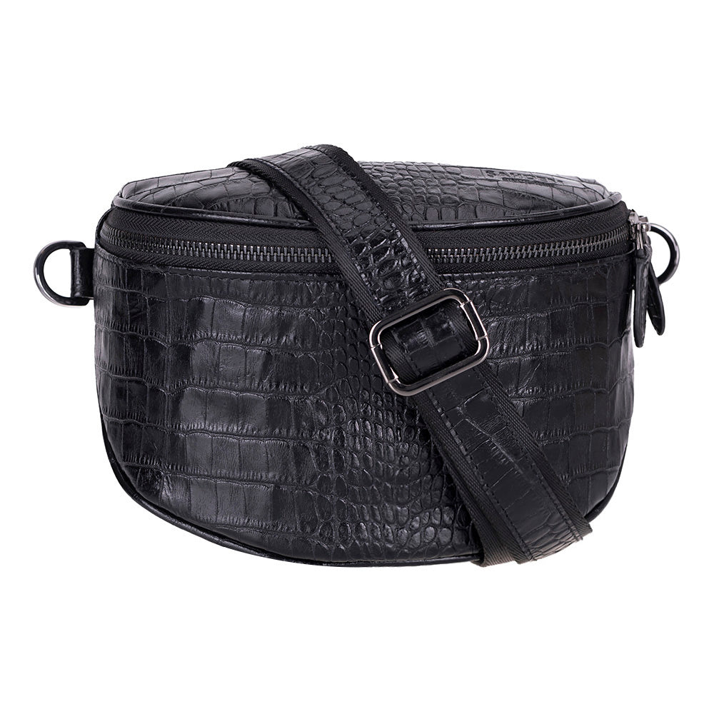 UnBranded Alora Leather Crossbody Bag