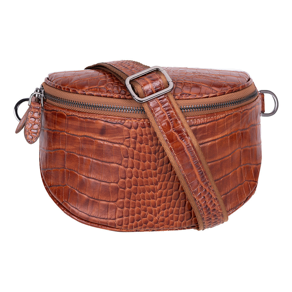 UnBranded Alora Leather Crossbody Bag