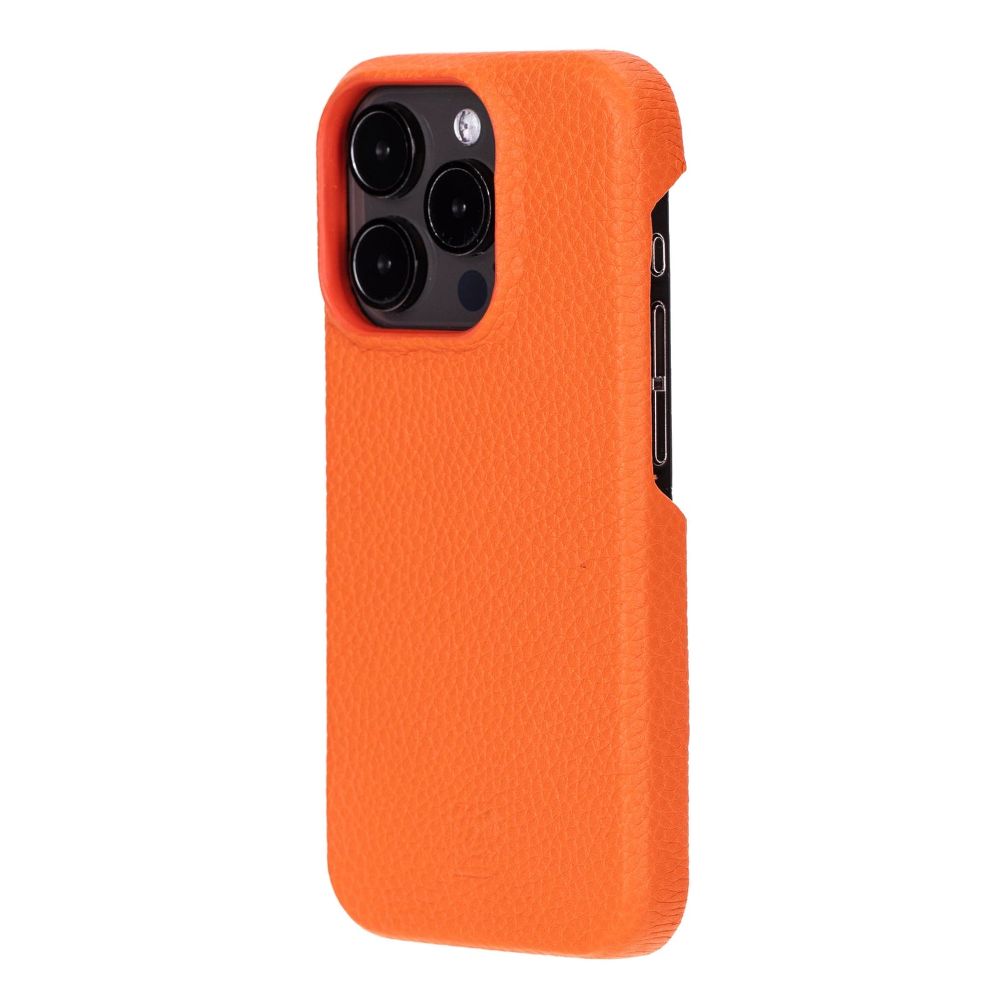 Bayelon F360 Genuine Leather Case for iPhone 15 Pro Max Goldenrod