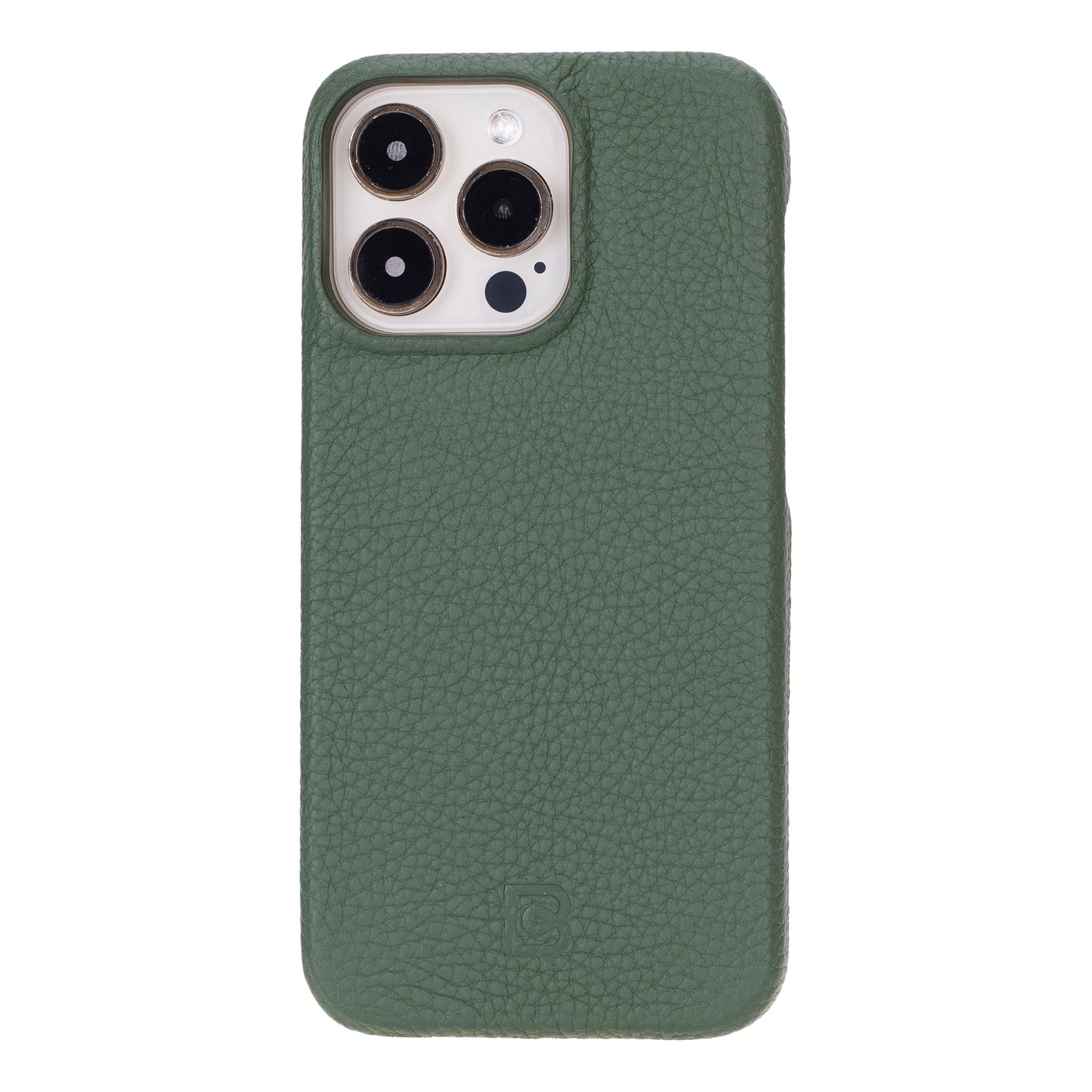 Bayelon F360 Genuine Leather Case for iPhone 15 Pro Max