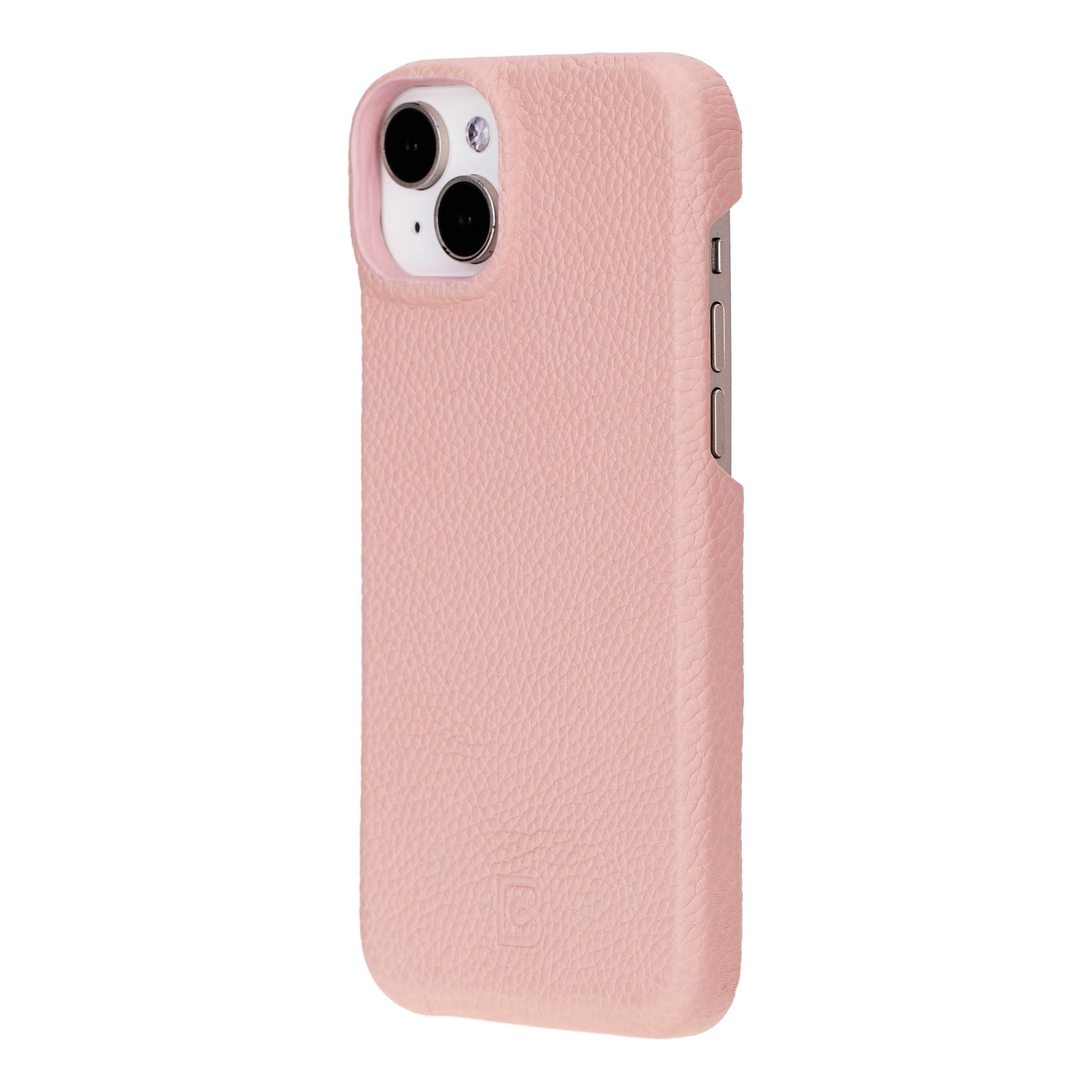 Bayelon F360 Genuine Leather Case for iPhone 15 Pro Max Peach Puff