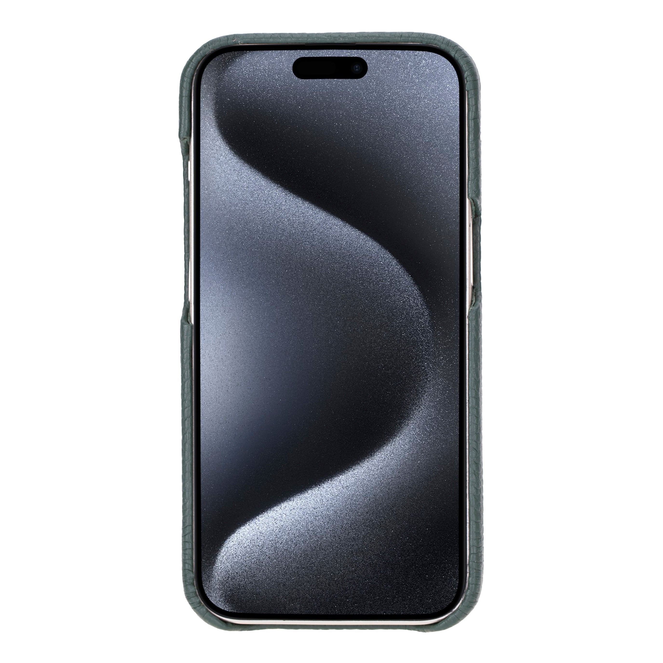 Bayelon F360 Genuine Leather Case for iPhone 15 Pro Max