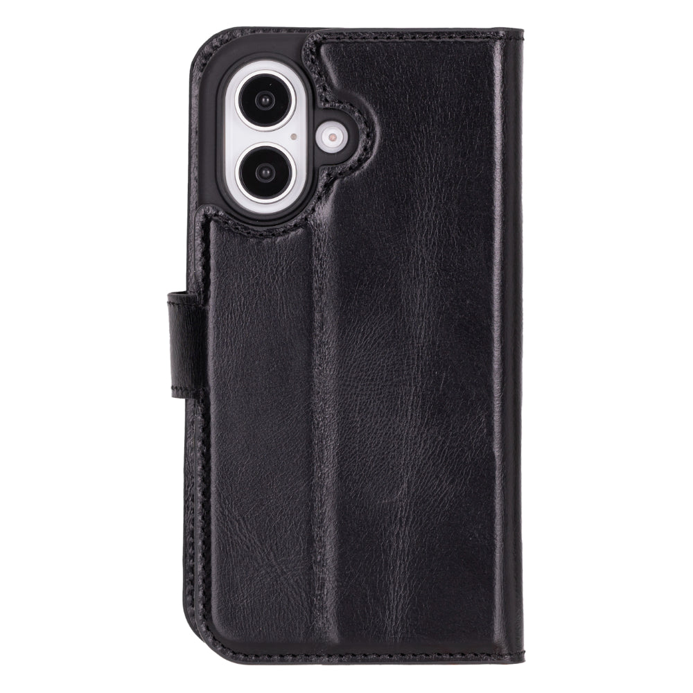 Bayelon Magic iPhone 16 Detachable Leather Wallet Case