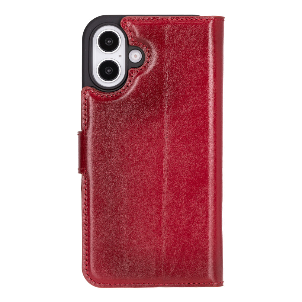 Bayelon Magic iPhone 16 Detachable Leather Wallet Case