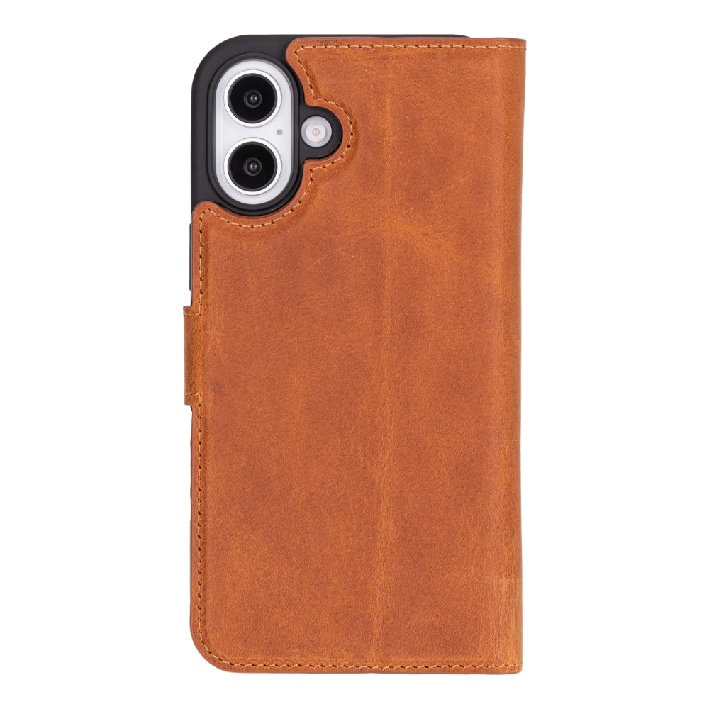 Bayelon Magic iPhone 16 Detachable Leather Wallet Case