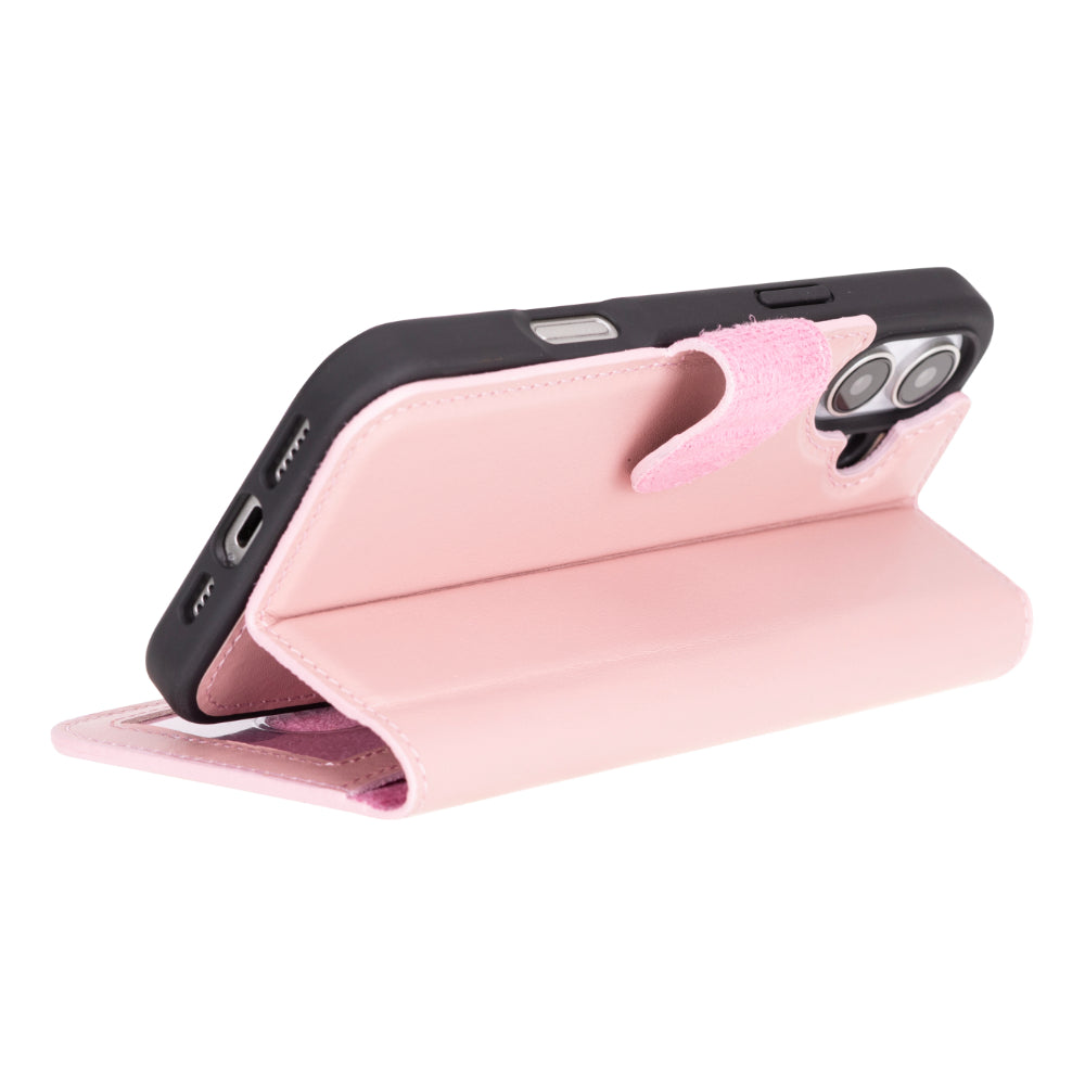 Bayelon Magic iPhone 16 Detachable Leather Wallet Case