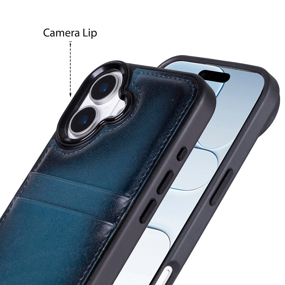Bouletta Flex Cover Leather iPhone 17 Case with Card Holder