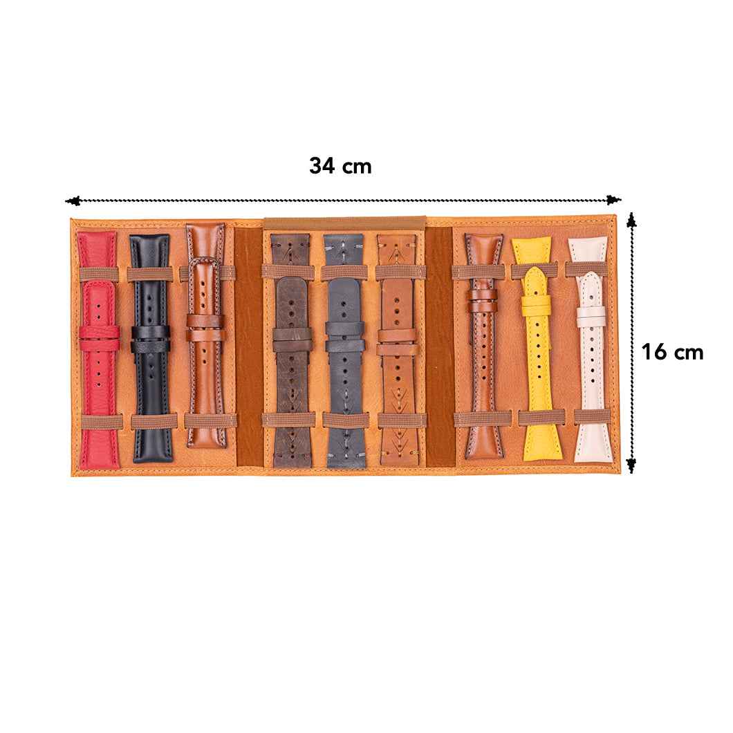 UnBranded Triple Watch Band Leather Organizer