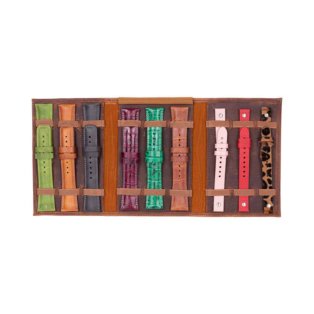 UnBranded Triple Watch Band Leather Organizer