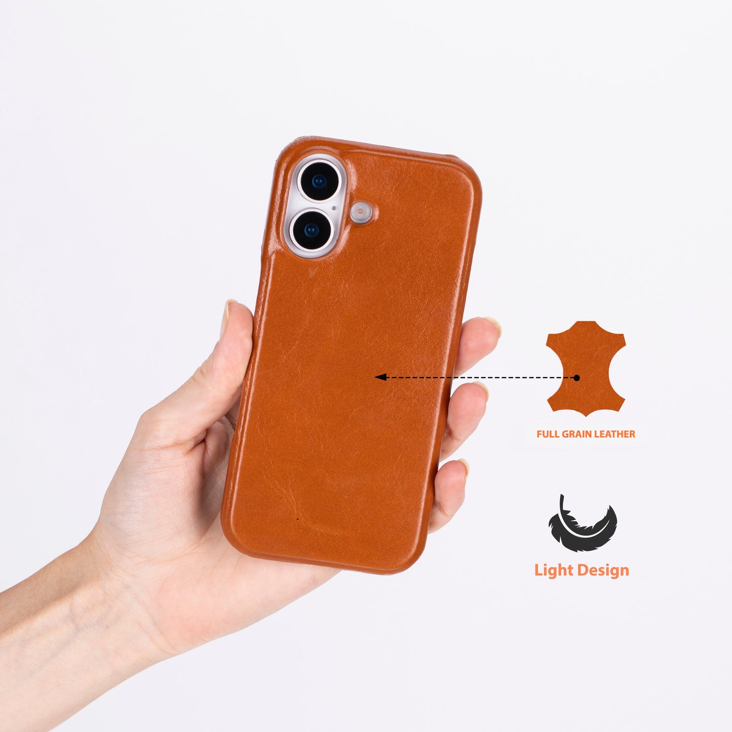 UnBranded Ultimate Jacket Leather iPhone 17 Case