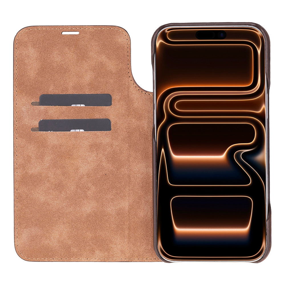 UnBranded Sonat Leather iPhone 17 Pro Max Folio Case