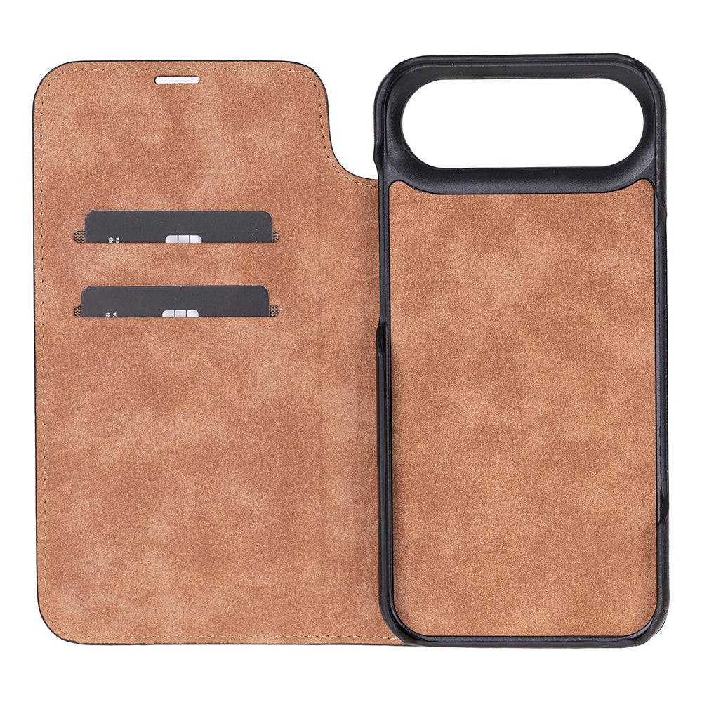 UnBranded Sonat Leather iPhone 17 Air Folio Case