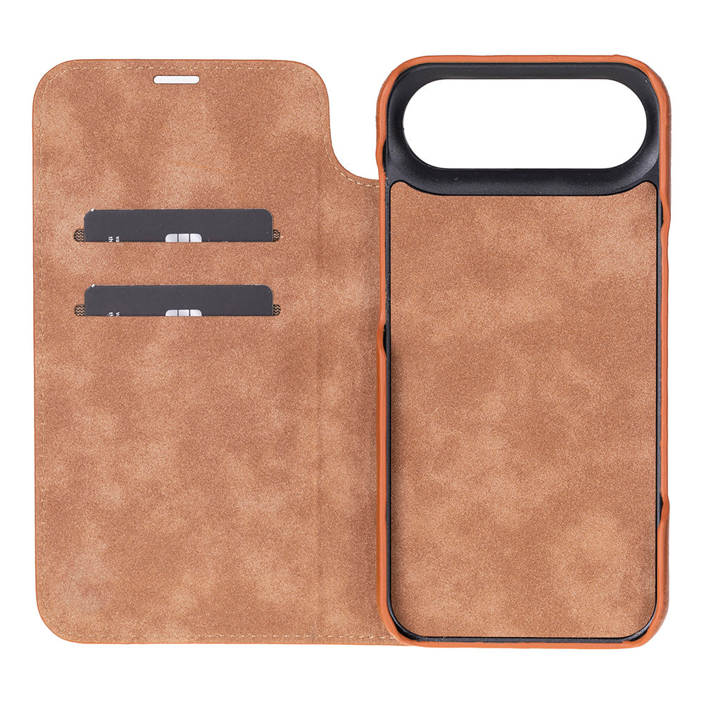 UnBranded Sonat Leather iPhone 17 Air Folio Case