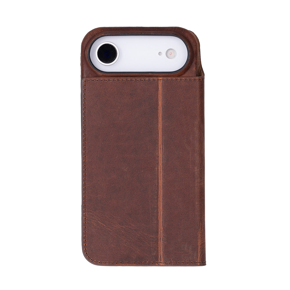 UnBranded Sonat Leather iPhone 17 Air Folio Case